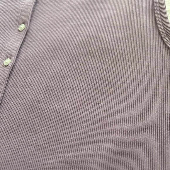 Abercrombie & Fitch slash button-through top - Picture 5 of 5